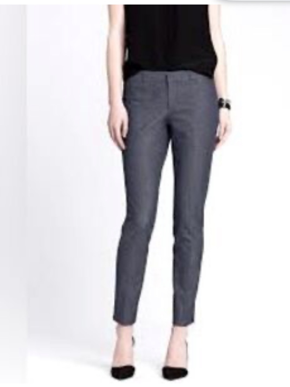 Banana Republic Sloan Bi-Stretch Slim Ankle Pants - Professional & Chic - 6